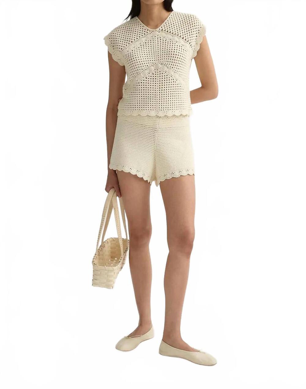 NEW POSSE dylan short in cream